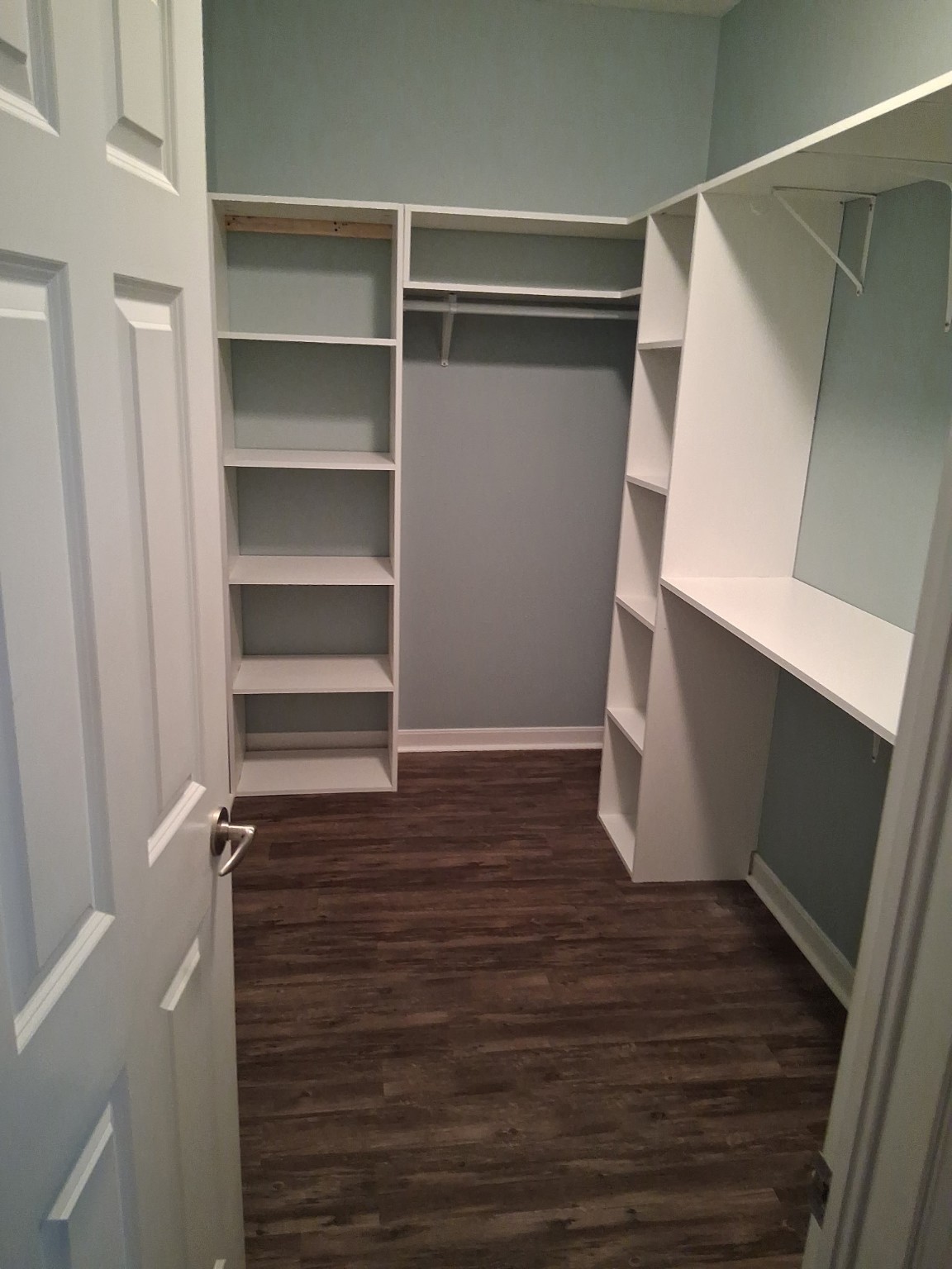 Custom closet after