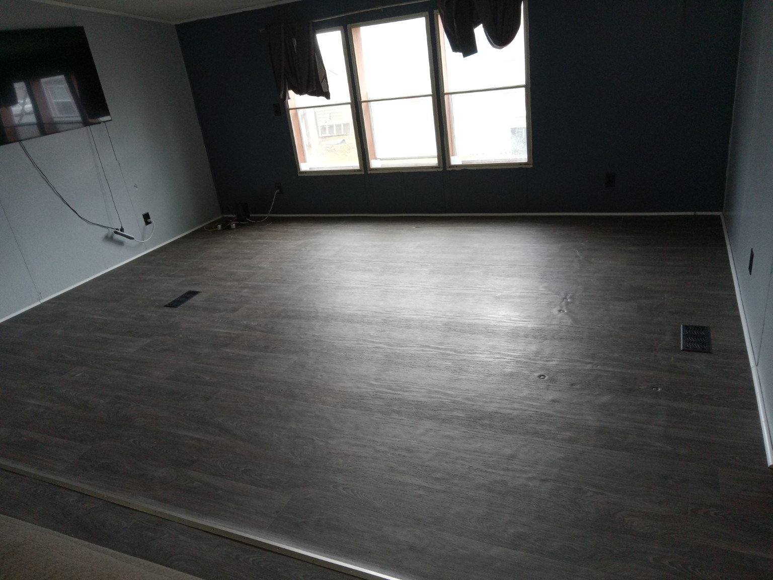 Flooring project after