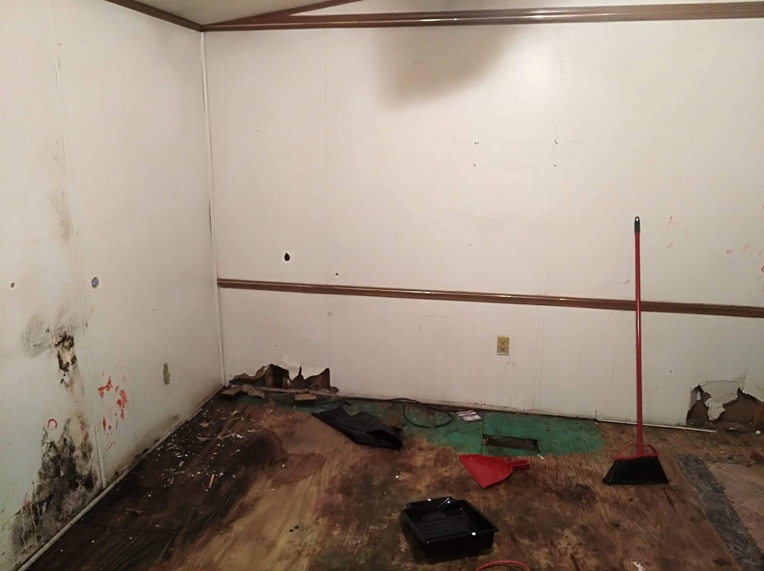 Room restoration before