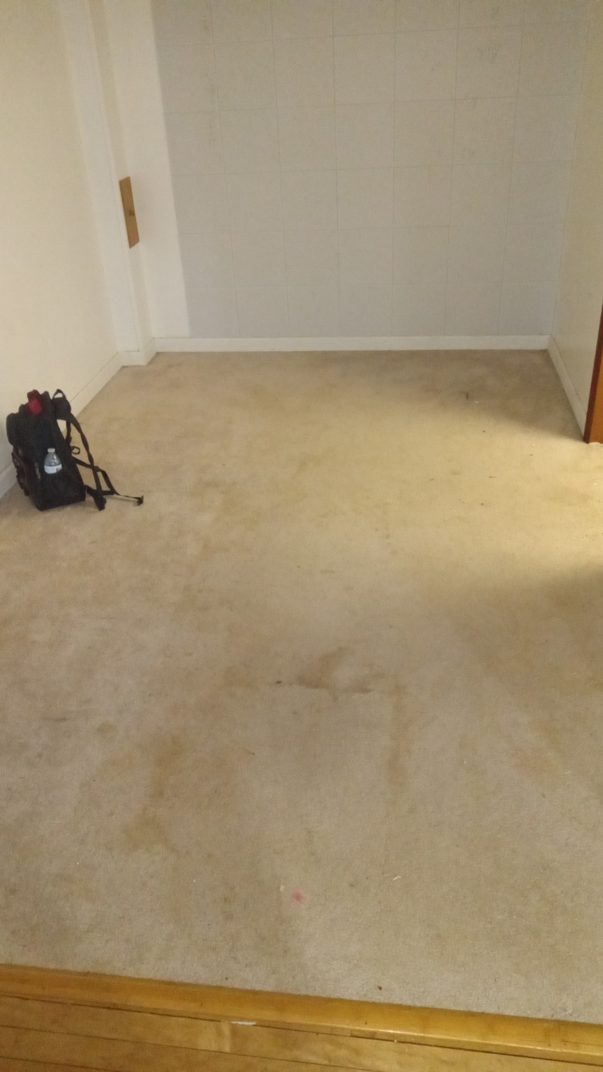 Sewing room before